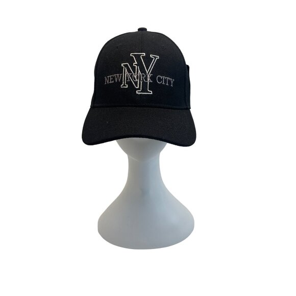 NYC 1664 New York City Men's Black Baseball Cap Hat - NWT - Picture 1 of 11
